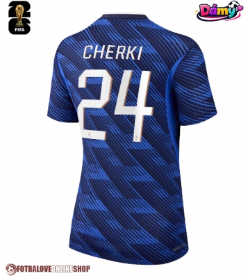 Francie Rayan Cherki #24 Domácí Dres pro Dámy MS 2026 Krátkým Rukávem